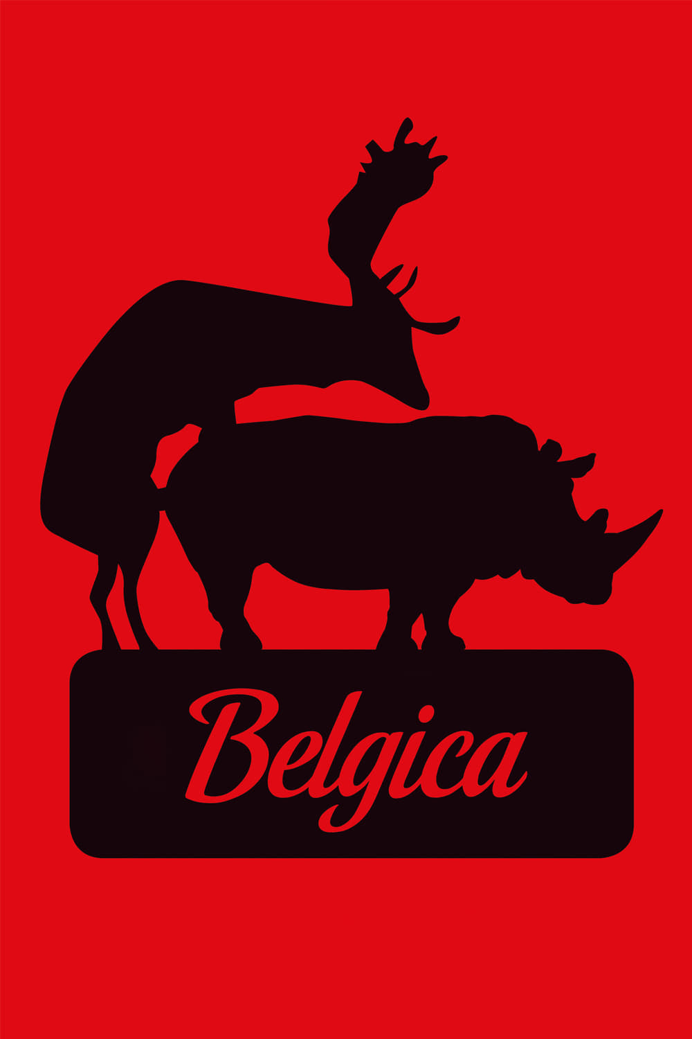 постер Бельгия 